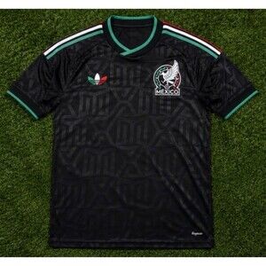 Mexico Black Special Edition Size XL Soccer Jersey Player Version Premium Futbol